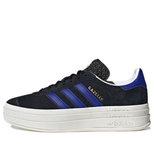 (WMNS) adidas Gazelle Bold 'Black Lucid Blue' HQ4408