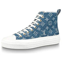 (WMNS) LOUIS VUITTON LV Stellar High Top Denim Blue 1A4VT