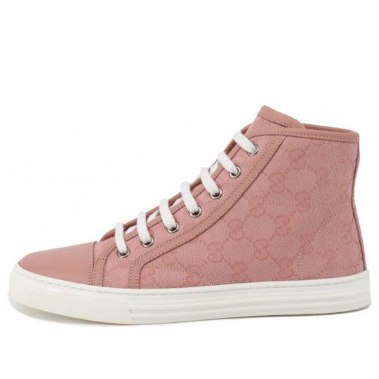 (WMNS) Gucci GG High 'Logo Print - Soft Pink' 426186-KQWM0-5777