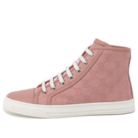 (WMNS) Gucci GG High 'Logo Print - Soft Pink' 426186-KQWM0-5777