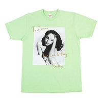 Supreme SS17 Sade Tee Light Green Character Printing Short Sleeve Unisex SUP-SS17-06