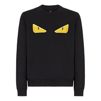 Men's FENDI Wool Cotton Sports Black FY0829SV4F0QA1