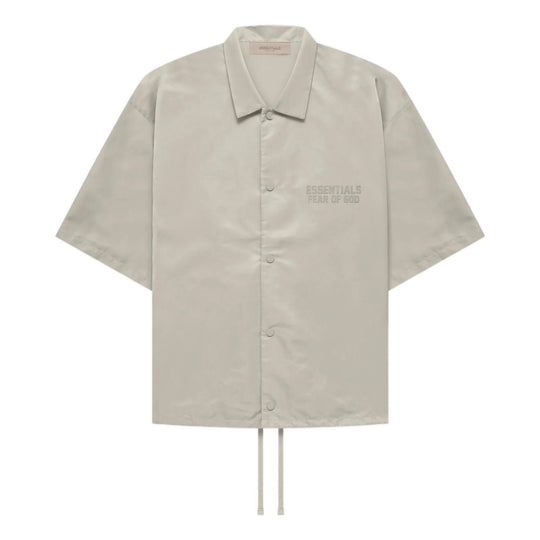 Fear of God Essentials FW22 Ss Nylon Shirt 'Smoke' FOG-FW22-741