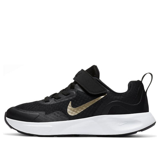 (PS) Nike Wearallday 'Black Metallic Gold' CJ3817-005