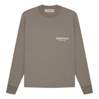 Fear of God Essentials SS22 Mensessentials Long Sleeve Tee Desert Taupe FOG-SS22-462