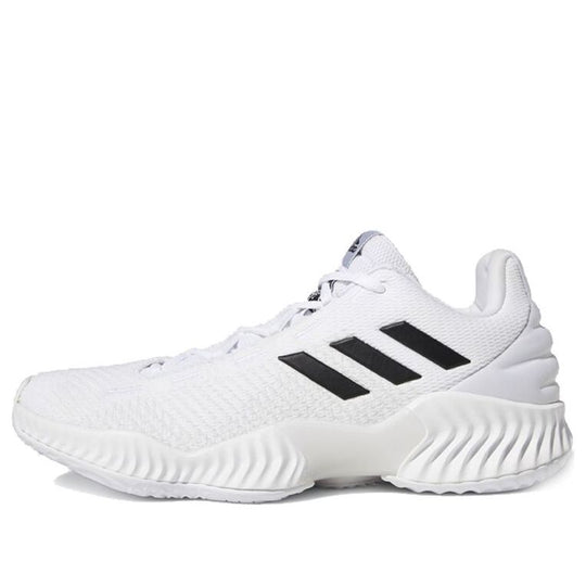 (WMNS) adidas Pro Bounce 2018 Low 'White Black' FW5748