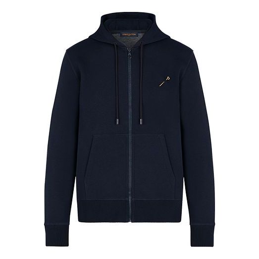 Men's LOUIS VUITTON SS21 Zipper travel Navy Blue 1A8HAW