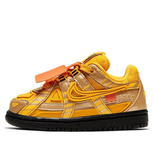 (TD) Nike Off-White x Rubber Dunk 'University Gold' CW7444-700