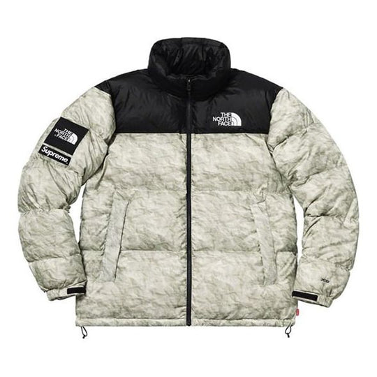 Supreme FW19 week 18 x The North Face Paper Print Nuptse Jacket SUP-FW19-10964