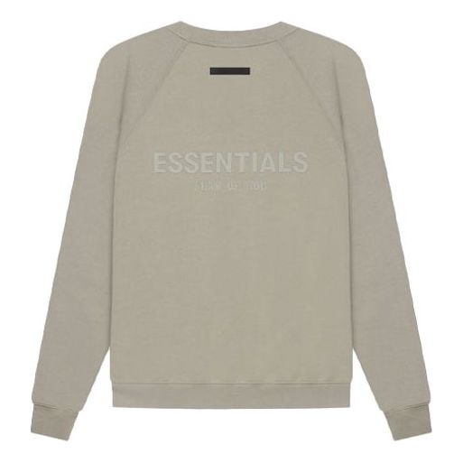 Fear of God Essentials SS21 Pull-Over Crewneck Moss FOG-SS21-580