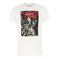 Off-White FW20 Caravaggio Printed Men White OMAA027E20JER0080110