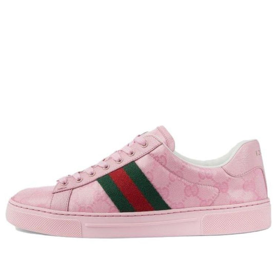 (WMNS) Gucci Ace sneaker with Web 'Pink' 760774-FACRF-5856