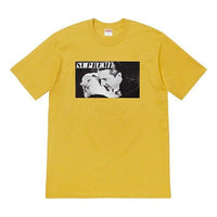 Supreme SS19 Bela Lugosi Tee Vampire Short Sleeve Unisex Yellow SUP-SS19-10500