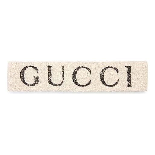 Gucci Alphabet Logo Headband Creamy White 491820-3G133-9060