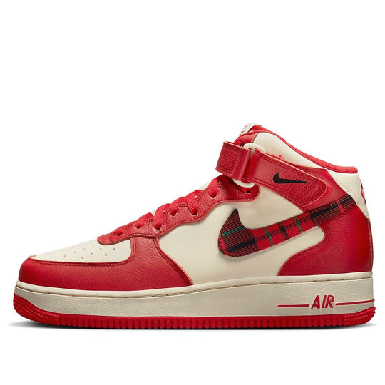 Nike Air Force 1 Mid '07 LX 'Red Plaid' DV0792-101