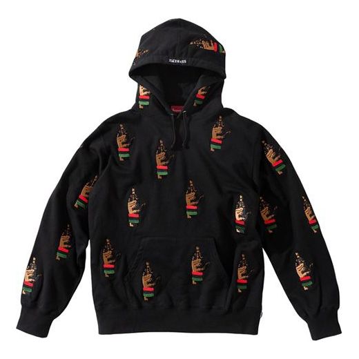 Supreme FW19 Week 15 x Dead Prez RBG Embroidered Hooded Sweatshirt SUP-FW19-10778