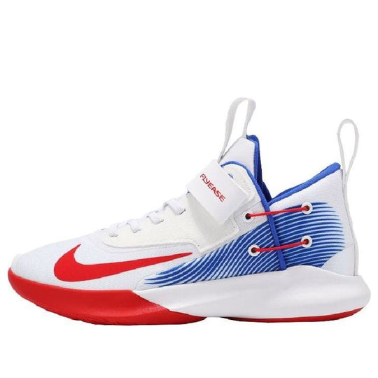 Nike Precision 4Flyease White, Red/Blue Domestic Edition DC2110-161