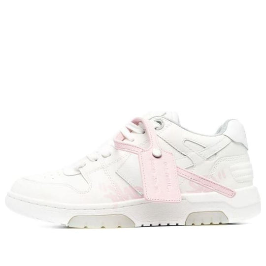 (WMNS) Off-White Out Of Office Leisure Shoes Pink/White OWIA259S21LEA0020109