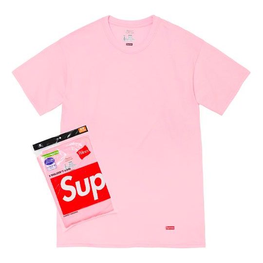 Supreme FW21 Week 1 x Hanes Tagless Tees Logo Tee 2 SUP-FW21-137