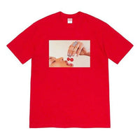 Supreme SS20 Week 1 Cherries Tee Cherry Short Sleeve Unisex Red SUP-SS20-283