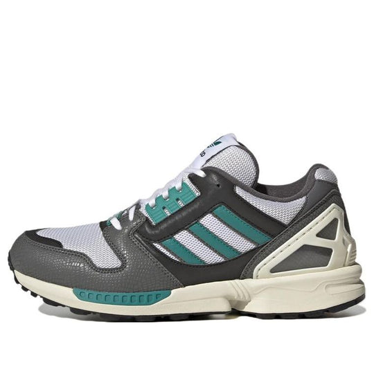 adidas x Atoms ZX 8000 'White Gray Green' HQ3937