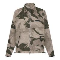 Fear of God Essentials SS22 Polar Fleece Full Zip Jacket Camo FOG-SS22-057