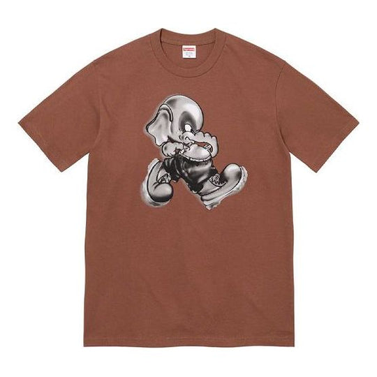 Supreme FW22 Week 1 Elephant Tee T SUP-FW22-025-BRO