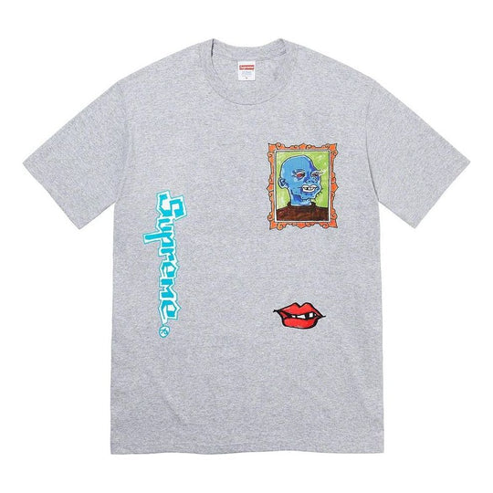 Supreme FW22 Gonz portrait tee T SUP-FW22-278-GRAY