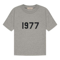 Fear of God Essentials SS22 Tee Dark Oatmeal 1977 FOG-SS22-296