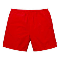 Supreme SS18 Arc Logo Water Short Red Logo 'Red White' SUP-SS18-298