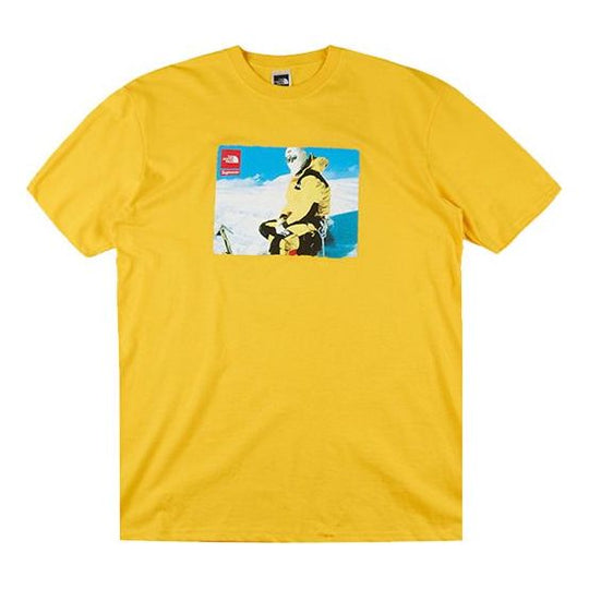 Supreme FW18 The North Face Photo Yellow Tee SUP-FW18-1024