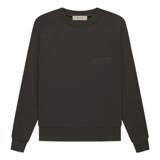 Fear of God Essentials FW22 Crewneck Off Black FOG-FW22-476