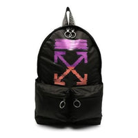 Off-White Marker Backpack 'Black/Fuchsia' OMNB003R21FAB0021032