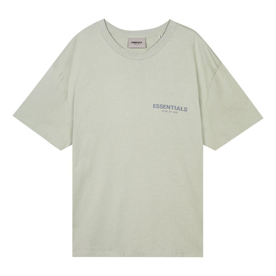 Fear of God Essentials SS21 T-Shirt Concrete Green FOG-FW21-115