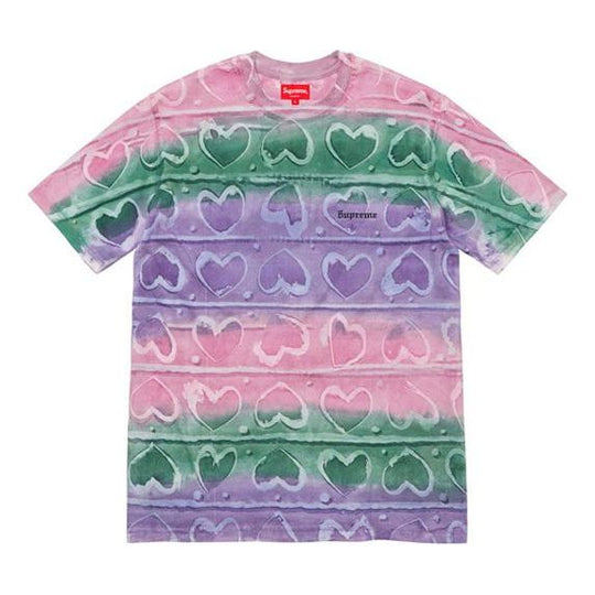 Supreme FW19 Week 3 Hearts Dyed SS Top Tee SUP-FW19-382