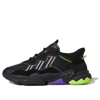 adidas originals Ozweego 'Black/Purple/Green' FU7418