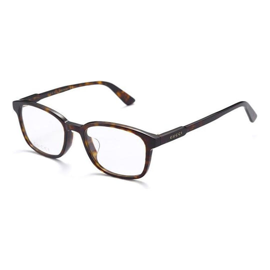 Gucci Light Series Optical Glasses Frame Minimalistic Fashion Square Tortoiseshell Color GG0867OA-005 55 GG0867OA-005-55