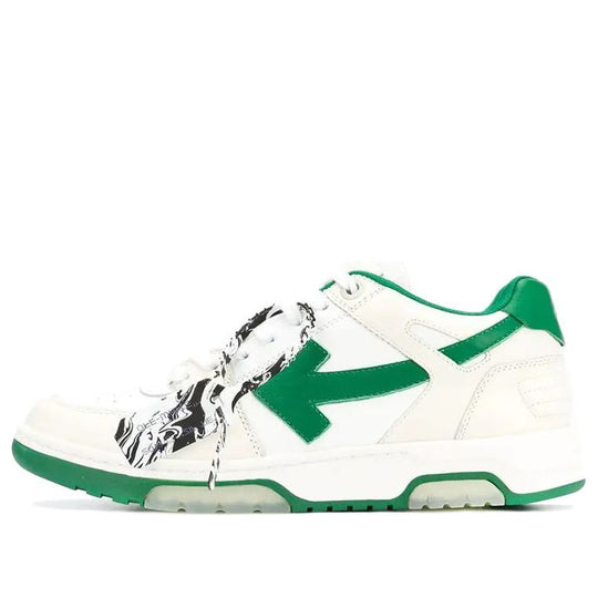 Off-White Out of Office Low 'White Green' OMIA189F20LEA0010155