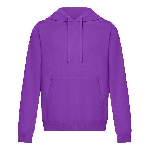 Men's LOUIS VUITTON FW21 Solid Color Logo Embossing Purple 1A9FR0