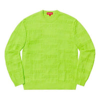 Supreme FW19 Week 4 Raised Logo Sweater Logo SUP-FW19-487