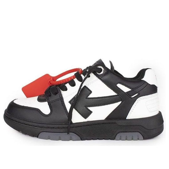 (WMNS) Off-White Out Of Office Ooo Sneakers Black/White OWIA259R21LEA0011001