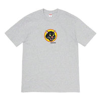 Supreme SS20 Week 1 Black Cat Tee Short Sleeve Unisex Gray SUP-SS20-312