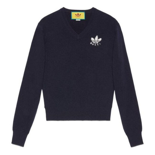 Gucci x adidas FW22 Wool Sweater Navy 700445-XKCH9-4215