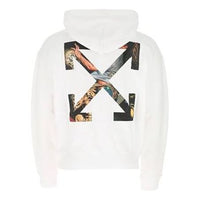 Off-White Pullovers Long Sleeve Cotton Logo Sweatshirt OMBB037F20FLE0020110