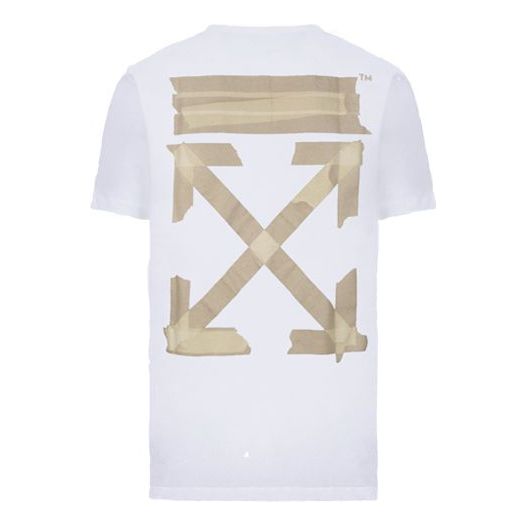 Off-White C/O Virgil Abloh Men'S White Tape Arrows Slim OMAA027R201850020148