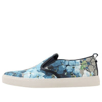 Gucci GG Supreme Canvas Slip-On 'Blue Floral' 546152-KU2E0-8471