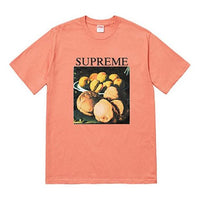 Supreme FW18 Still Life Tee Pink Printing Short Sleeve Unisex SUP-FW18-7120