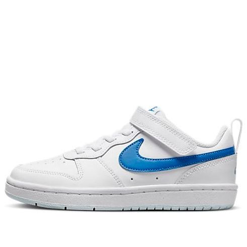 (PS) Nike Court Borough Low 2 'White Photo Blue' BQ5451-123