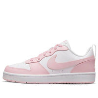 (GS) Nike Court Borough Low 2 SE 'White Pink Foam' DQ0492-100