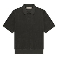 Fear of God Essentials SS23 SS Terry Polo 'Off Black' 125BT224050F